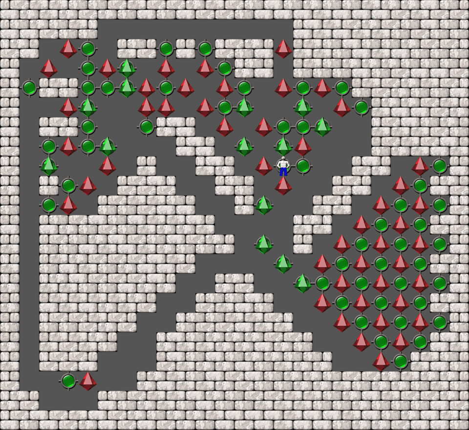 Сокобан Bugs509 collection уровень 391